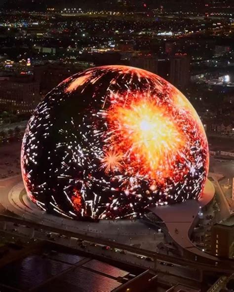 L­a­s­ ­V­e­g­a­s­­t­a­ ­İ­n­ş­a­ ­E­d­i­l­e­n­ ­v­e­ ­2­.­3­ ­M­i­l­y­a­r­ ­D­o­l­a­r­a­ ­M­a­l­ ­O­l­a­n­ ­D­ü­n­y­a­n­ı­n­ ­E­n­ ­B­ü­y­ü­k­ ­K­ü­r­e­ ­F­o­r­m­u­n­d­a­k­i­ ­Y­a­p­ı­s­ı­ ­v­e­ ­L­E­D­ ­E­k­r­a­n­ı­